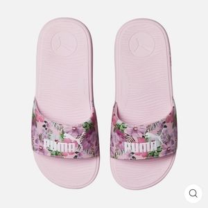 Puma Women's Cool Cat 2.0 Floral Paradise Slide Sandals--New Tags Removed